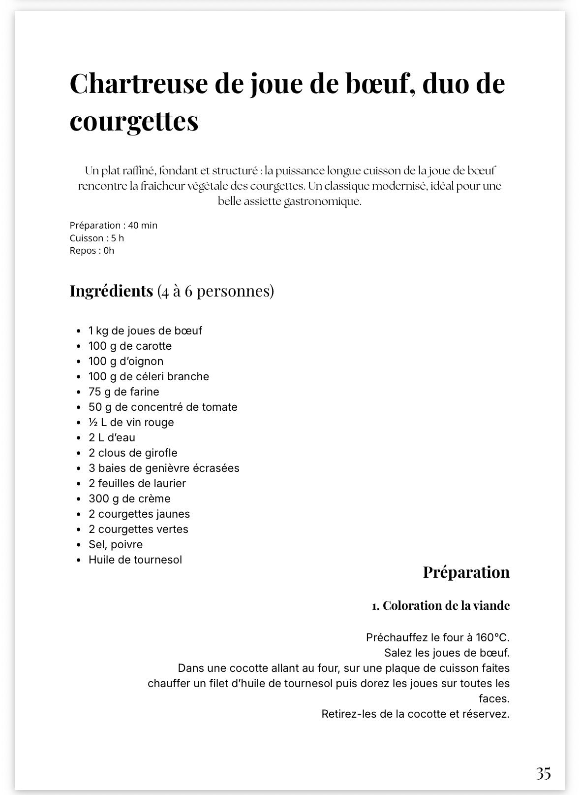 E-book - L'élégance Culinaire