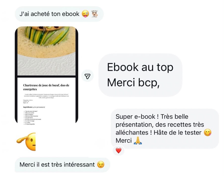 E-book « L'élégance Culinaire »